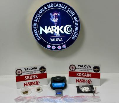Yalova'da uyuşturucu operasyonu; 2 tutuklama