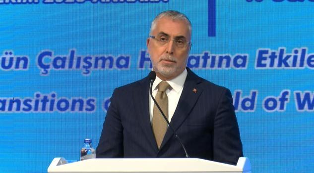 Bakan Işıkhan: Dönüşümün maliyetini, çalışanlarımızın omuzlarına yüklemeden ilerlemek durumundayız