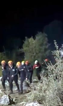 Eğitime geldikleri kanyonda kaybolan İHH gönüllüleri kurtarıldı (7)