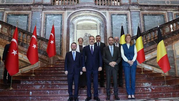Dışişleri, Adalet ve İçişleri bakanları Belçika'da