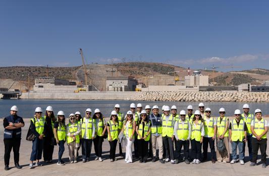 Türkiye’deki enerji uzmanları Akkuyu NGS’yi ziyaret etti