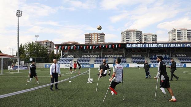 Ampute Futbol Milli Takımı dünya kupası için kamp çalışmalarını sürdürüyor