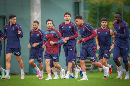 Trabzonspor, Hearts maçı hazırlıklarına başladı