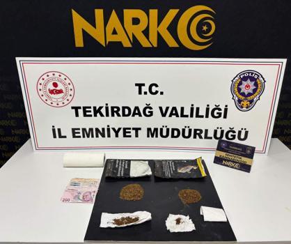 Tekirdağ'da uyuşturucu operasyonunda 45 tutuklama