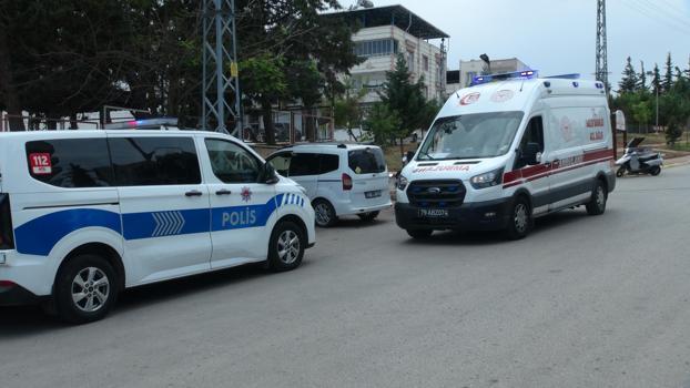 Otomobil ile çarpışan motosikletteki 2 kişi yaralandı