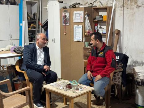 Başkan Sandıkçı, esnafla buluştu