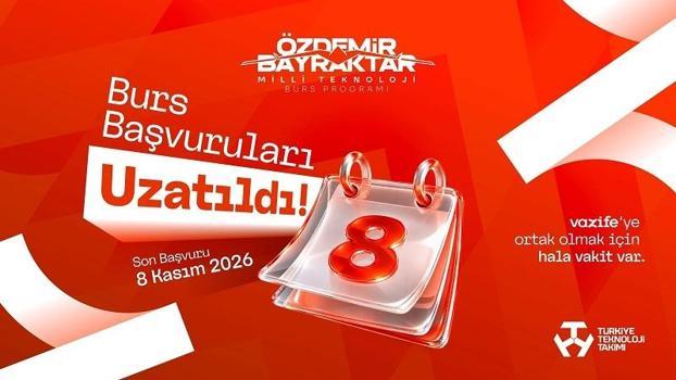 T3 Vakfı Özdemir Bayraktar Burs Programı'na başvurular başladı