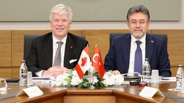 Bakan Yumaklı, Kanadalı Bakan Hodgson’u ağırladı