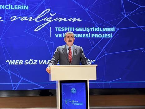 Bakan Tekin: Öğrencilerimizin söz varlığını zenginleştirmeyi hedefliyoruz