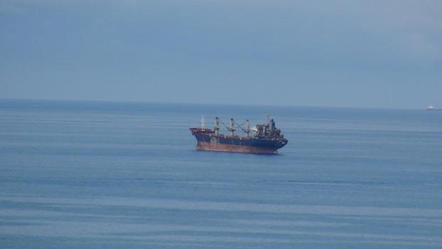 Karadeniz’de dron saldırısına uğrayan gemi Giresun açıklarına sürüklendi