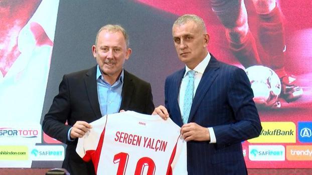 A Milli Futbol Takımı’nda Sergen Yalçın dönemi resmen başladı