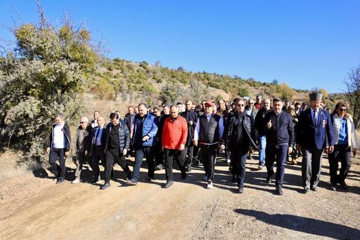 Çankırı'da 17'nci İstiklal Yolu Yürüyüşü gerçekleştirildi