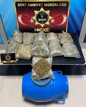 Siirt’te 5 kilo 700 gram skunk ele geçirildi; 6 gözaltı