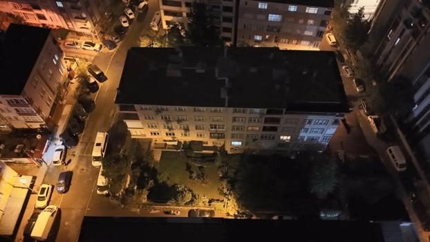 Eyüpsultan’da kolonlarından ses gelen 5 katlı bina tahliye edildi