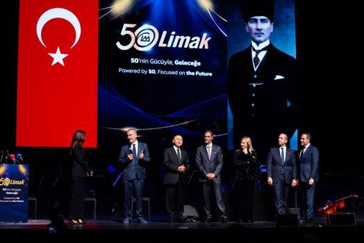 Limak Holding, 50’nci yılını Ankara’da özel bir geceyle kutladı