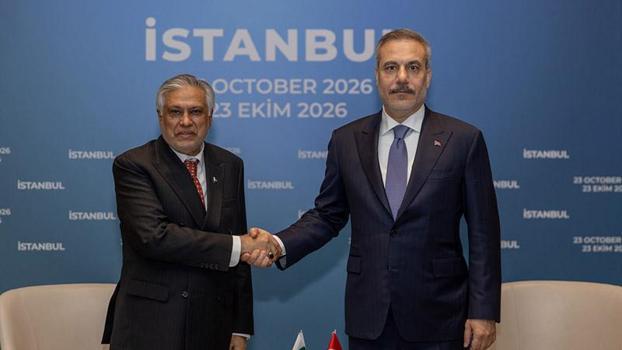 Bakan Fidan, Pakistan Dışişleri Bakanı Ishaq Dar ile bir araya geldi