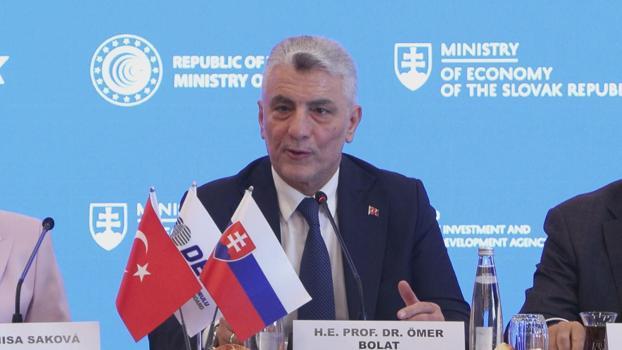Bakan Bolat: Slovakya ile 5 milyar dolarlık ticaret hedefine gelecek yıl ulaşırız