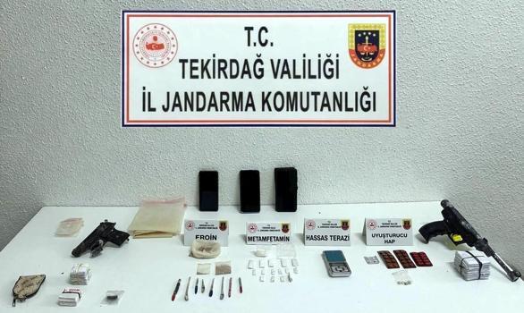 Uyuşturucu satışı yapılan eve operasyonda 1 tutuklama