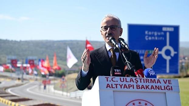Bakan Uraloğlu: Korgun-Kurşunlu Yolu ile yıllık 560 milyon lira tasarruf sağlayacağız