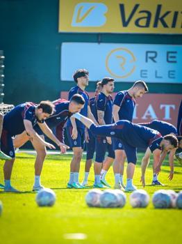 Trabzonspor, Çaykur Rizespor maçı hazırlıklarına başladı