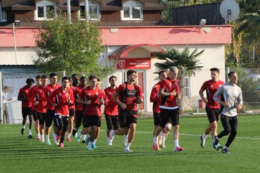 Samsunspor, Amed Sportif Faaliyetler maçı hazırlıklarını tamamladı