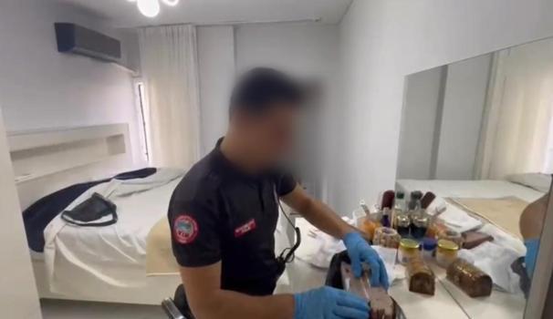 Mersin'de uyuşturucu operasyonunda 1 kişi tutuklandı