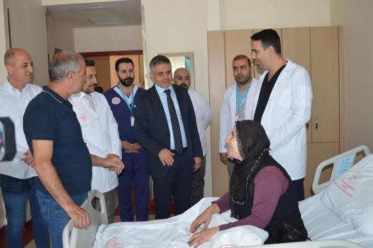 Mardin'de inme merkezinde ilk mekanik trombektomi başarıyla yapıldı