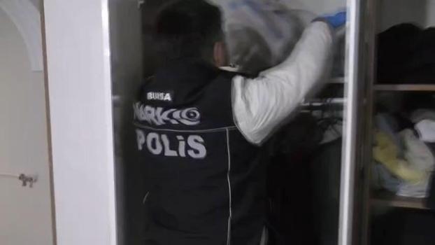 Bursa ve İstanbul'da uyuşturucu operasyonu:17 tutuklama