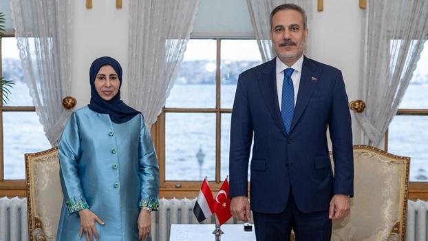 Dışişleri Bakanı Fidan, Yemen Dışişleri Bakanı Al-Zuba ile bir araya geldi