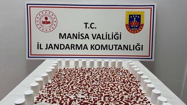 Manisa’da 86 bin 654 sentetik ecza ele geçirildi