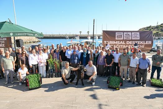 Mersin’de üreticiye tarımsal destek
