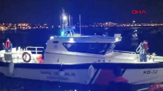 Balıkesir'in Ayvalık ilçesi açıklarında batan teknede 1 kişinin cansız bedenine ulaşıldı