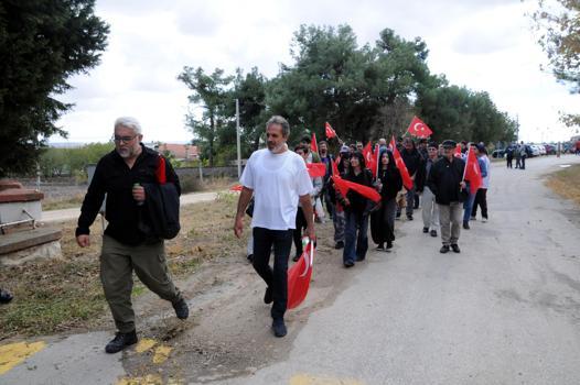 Edirne'de Sırpsındığı Zaferi dolayısıyla 4 kilometrelik anma yürüyüşü yapıldı