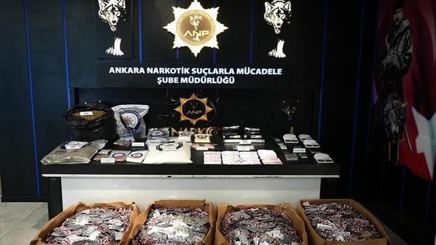 Ankara'da uyuşturucu operasyonlarında son 1 haftada 69 tutuklama