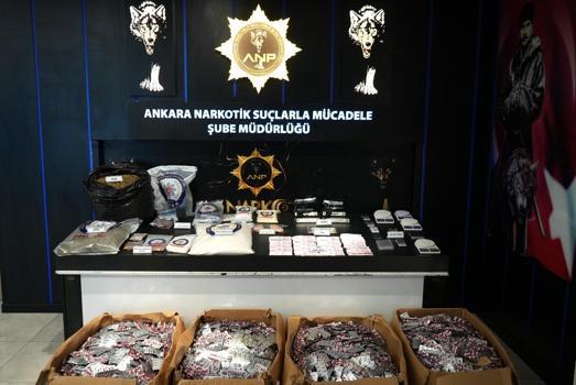 Ankara'da uyuşturucu operasyonlarında son 1 haftada 69 tutuklama