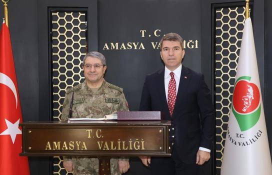 Genelkurmay Başkanı Orgeneral Bayraktaroğlu, Amasya Valiliği'ni ziyaret etti
