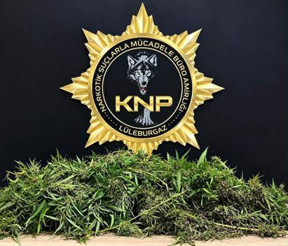 Kırklareli'de uyuşturucu ile yakalanan şüpheli tutuklandı
