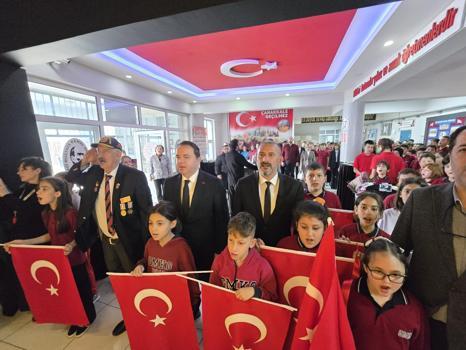 Öğrencilerin hazırladığı Çanakkale Şehitleri Köşesi törenle açıldı