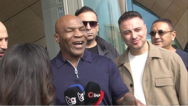 Mike Tyson İstanbul’a geldi