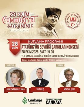 Cumhuriyet Bayramı, Çankaya’da çeşitli etkinliklerle kutlanacak