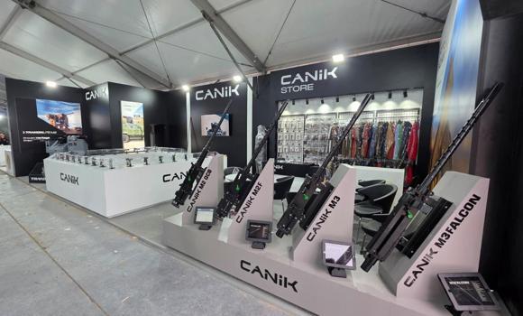 Canik, uluslararası keskin nişancı yarışmasında silah sistemlerini sergiledi