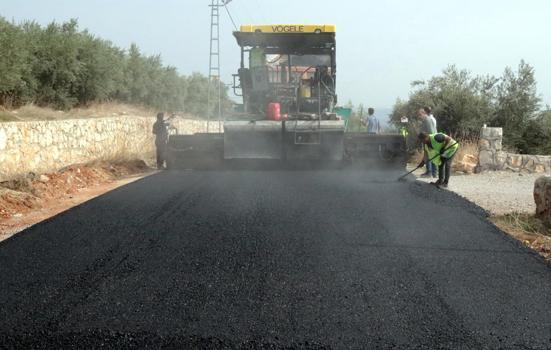 Camili'nin yolu yenilendi