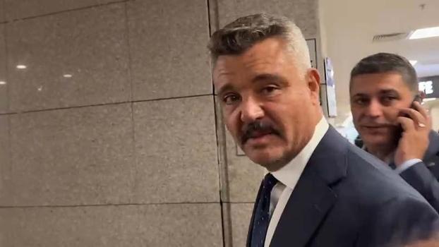 Saadettin Saran adliyeye geldi