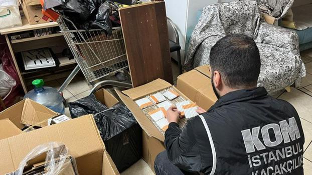 İstanbul’da kaçak tütün ticaretine operasyon: 12 gözaltı kararı