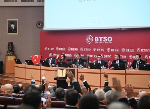 BTSO’da yeni dönemin ilk meclis toplantısı gerçekleştirildi