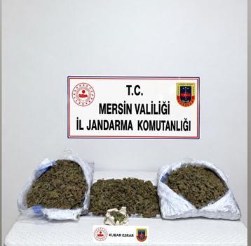 Mersin’de uyuşturucu operasyonları; 2 tutuklama