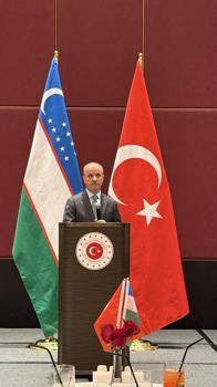 YÖK Başkanı Özvar, Cumhuriyet Bayramı'nı Semerkant'ta kutladı
