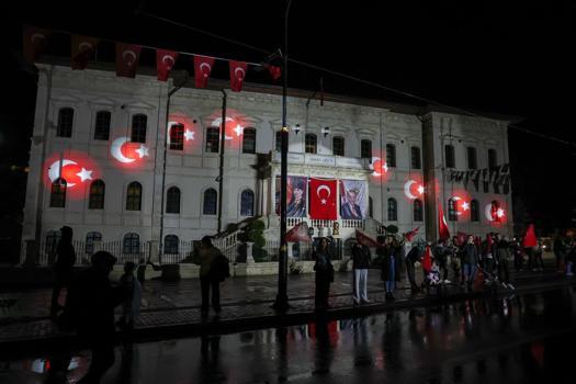 Sivas'ta Cumhuriyet Bayramı korteji düzenlendi