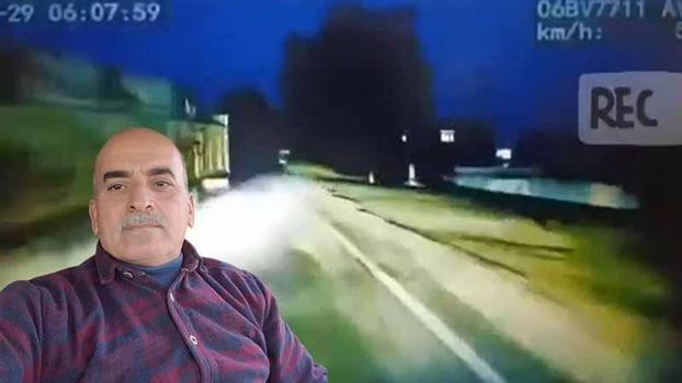 Şırnak’ta otobüs şoförünün öldüğü, 14 kişinin yaralandığı kaza kamerada