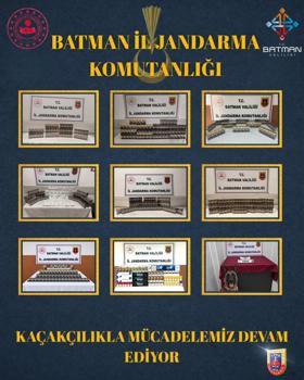 Batman’da kaçakçılık operasyonlarında 88 şüpheliye işlem